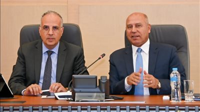 وزيرا النقل والري يناقشان موقف المشروعات والتنسيقات المشتركة بين الوزارتين