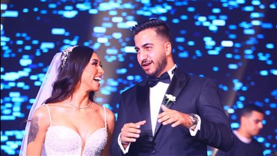 بالصور.. خالد صلاح يحتفل بزفاف ابنته 