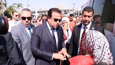 وزير الصحة يتابع مؤشرات أداء حملة «100 يوم صحة» 
