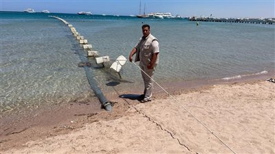 وزيرة البيئة تشرف على أعمال الرصد الساحلى بالبحر الأحمر