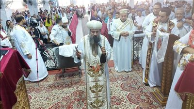 ترقية 22 شماس إلى رتبه أغنسطس بكنيسة رئيس الملائكة بالسويس