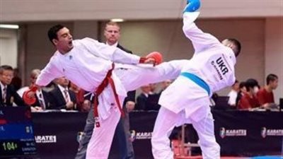 لاعب المؤسسة العسكرية أحمد رجب يحصد البرونزية فى بطولة الكاراتيه باليابان