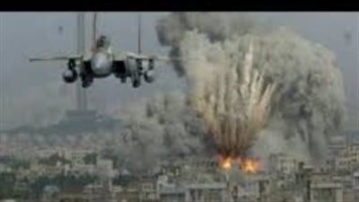 الطيران الحربى الإسرائيلى يشن سلسلة غارات على مواقع فى غزة