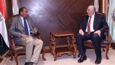 القصير يبحث مع مدير المنظمة العربية للتنمية الزراعية المشروعات المستقبلية بين الوزارة والمنظمة  