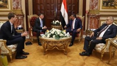 رئيس لجنة الشئون الخارجية بمجلس الشيوخ يستقبل رئيس الدفاع بالبرلمان الأوروبى