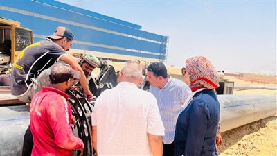 رئيس جهاز مدينة السويس الجديدة تتابع مرافق المدينة الحيوية