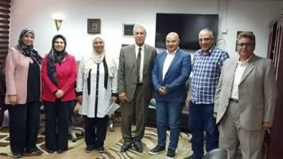 نصر يشارك فى اجتماع لمناقشة ترفيق مساكن الجلاء وشرق المنصورة بالدقهلية 