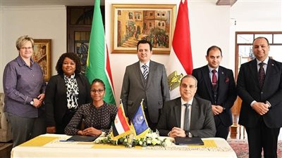 توقيع مذكرة تفاهم بين الدواء المصرية والرقابة على المنتجات الصحية بجنوب أفريقيا