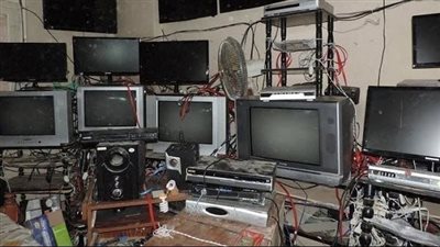 بنطاق الدقهلية.. ضبط  محطة بث تلفزيوني لاسلكية بدون ترخيص