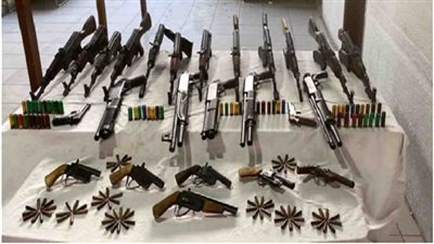 خلال حملة أمنية بأسيوط.. ضبط حائزي الأسلحة النارية والذخائر غير المرخصة