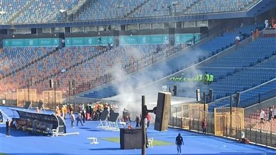 عاجل.. حريق في ستاد القاهرة قبل مباراة الأهلي والزمالك