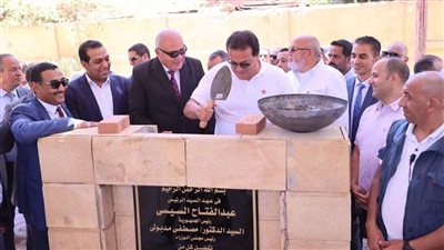 وزير الصحة يتفقد أعمال الإنشاء الجديد لمستشفى دشنا المركزي