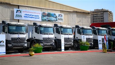 تسليم الهيئة العربية للتصنيع مرحلة جديدة من المعدات والمركبات لوزارة البيئة تحت شعار 