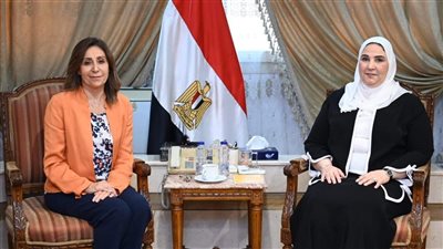 وزيرة التضامن الاجتماعي تلتقي وزيرة الثقافة وتبحثان تعزيز سبل التعاون 