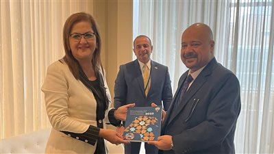 وزيرة التخطيط تبحث سبل التعاون مع الأمين العام للمجلس الأعلى للتخطيط والتنمية بالكويت 