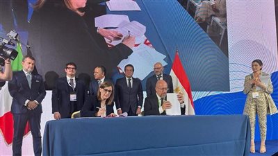 وزير الصحة يشهد توقيع بروتوكول تعاون مع شركة «إيني»