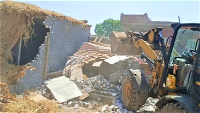 محافظ الغربية: إزالة 420 حالة تعدى ضمن المرحلة الثالثة من الموجة 21 لإزالة التعديات 