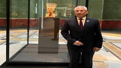 في سابقة تاريخية.. زيارة خاصة لرئيس جامعة المنيا لمتحف برلين