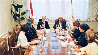 وزير التعليم العالي يستقبل السفير البريطاني بالقاهرة لبحث تعزيز التعاون المشترك