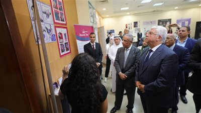 وزير التعليم العالي يزور الجامعة العربية المفتوحة بمصر