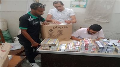 رقابة مديرية تموين الإسكندرية تطارد المتلاعبين بأسواق السجائر  
