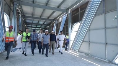 وزير النقل يتفقد مواقع العمل من مشروع تطوير الطريق الدائري 