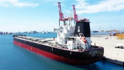 شاهد سفينة وادى الملوك أحدث سفن الأسطول المصرى للنقل البحرى