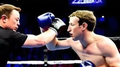 مفاجأة.. مباراة ملاكمة حادة بين إيلون ماسك و زوكربيرج عبر بث مباشر 