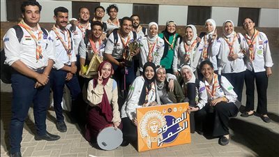 آداب عين شمس تكتسح مهرجان الفنون و الأسمار وتحصل على المركز الأول لجوالي الجامعة