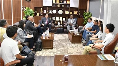 جامعة الوادى الجديد تستقبل وفد من جامعة صوفيا اليابانية