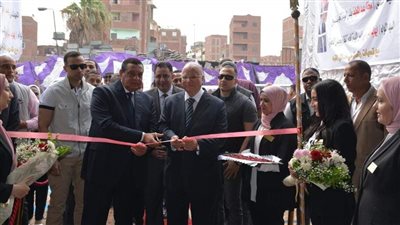 وزير التنمية المحلية ومحافظ القاهرة يفتتحان المحطة الوسيطة الثابتة 