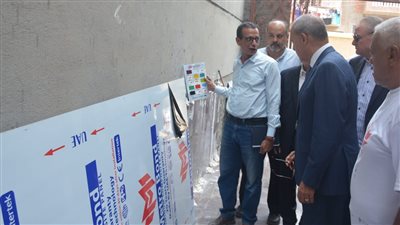 محافظ القليوبية يفتتح ويتفقد ١٠ مشروعات خدمية بمدينة كفر شكر