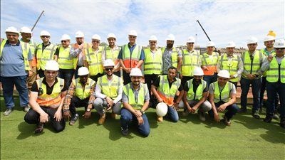 وزير الإسكان يتفقد سير العمل بمشروع سد ومحطة 