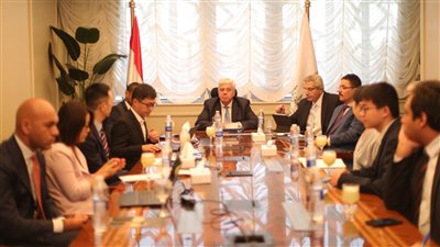 وزير التعليم العالى يبحث سبل التعاون مع وفد جامعة تشاتشينج الصينية 