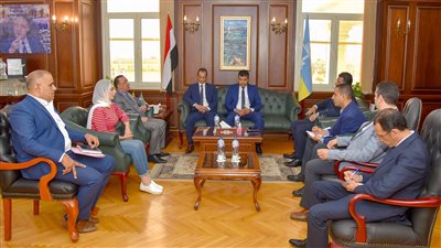 محافظ الاسكندرية يلتقي وفد المجلس القومي لحقوق الانسان 