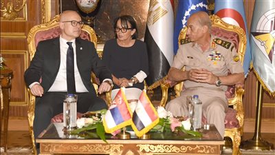  وزير الدفاع والإنتاج الحربى يلتقى وزير الدفاع لجمهورية صربيا