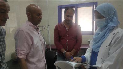 وكيل وزارة الصحة بالشرقية يتفقد الخدمات الطبية بالمركز الطبي بالحسينية 