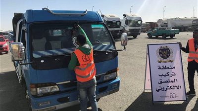 تحرير 2761 مخالفة عدم تركيب الملصق الإلكتروني