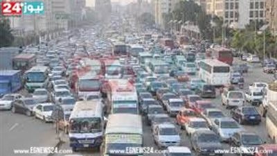تعرف على الحالة المرورية بشوارع وميادين القاهرة والجيزة