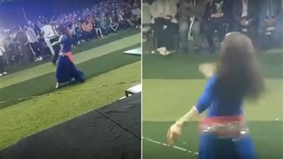 راقصة في حفل تكريم أوائل الثانوية العامة في القليوبية.. إي الحكاية؟