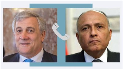 وزير الخارجية يتلقى اتصالاً هاتفياً من نظيره الإيطالي