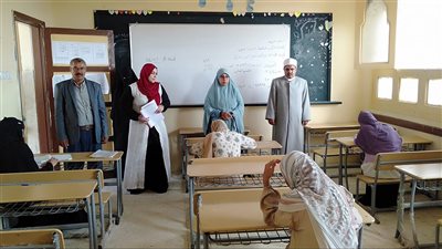 رئيس الأزهر بالسويس يتفقد لجان إمتحانات الدور الثاني للثانوية الأزهرية