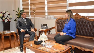 وزير التنمية المحلية يتابع مع أمين سر التحالف الوطنى للعمل الأهلى مجالات التعاون بين الجانبين