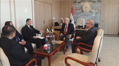 وزير التعليم العالي يستقبل السفير الفلسطيني لبحث سُبل تعزيز التعاون المُشترك 