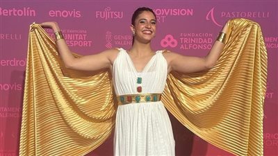 ظهرت كملكات مصر القديمة ببطولة الجمباز.. من هي حبيبة مرزوق؟