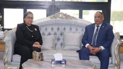 رئيس قضايا الدولة يستقبل مساعد وزير العدل لحقوق الإنسان