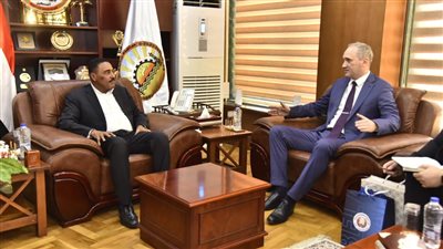 محافظ مطروح يستقبل سفير بيلاروسيا بالقاهرة