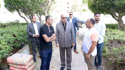 رئيس جامعة المنصورة يتفقد ما تم انجازه بتطوير وتحديث مصيف العاملين