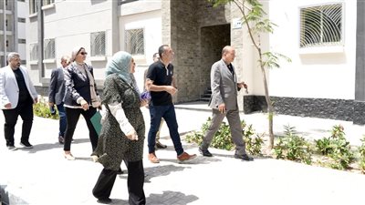 رئيس جامعة المنصورة الأهلية يتفقد وحدات الاسكان الجامعى  بمدينة المنصورة الجديدة 