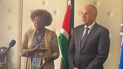 الدكتور سويلم يلتقى وزيرة المياه والصرف الصحي الكينية 